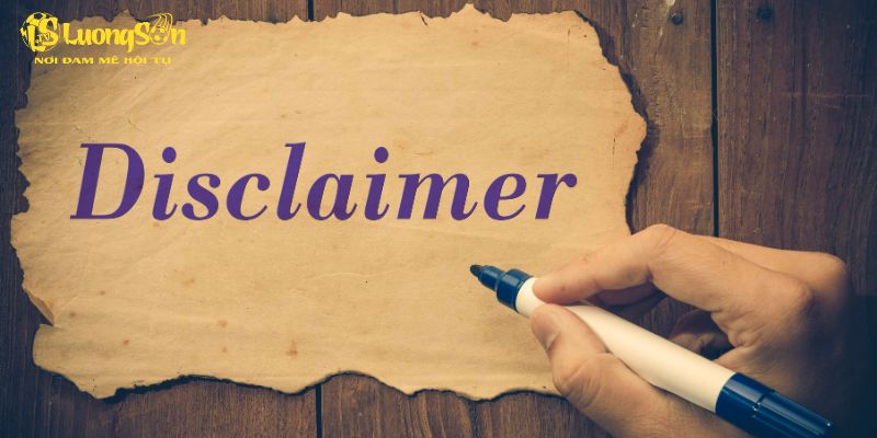 Mục đích của tuyên bố miễn trừ trách nhiệm